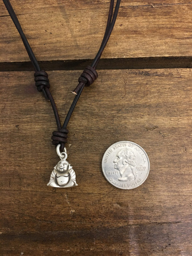 Sterling Silver Small Buddha - Poor Cat Designs