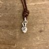 Sterling Silver Victory Hand (Peace Sign)