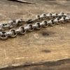 Sterling Round Link Bracelet
